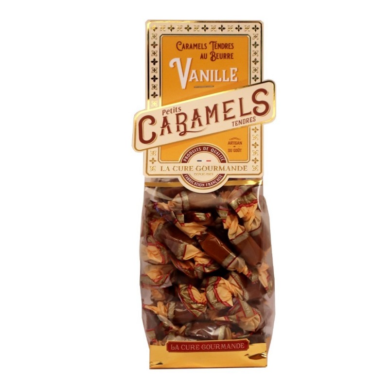 FE547- SACHETS CARAMELS A LA VANILLE (x25)