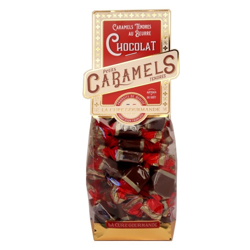 FE541- SACHETS CARAMELS AU CHOCOLAT