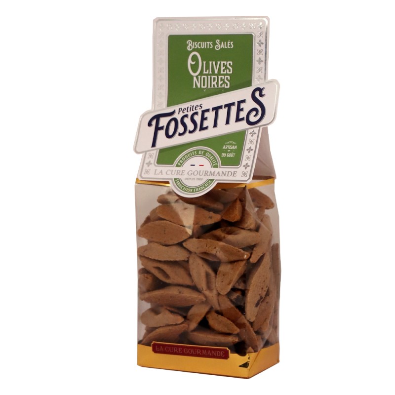 GE081- SACHETS FOSSETTES SALEES OLIVES NOIRES (x25)