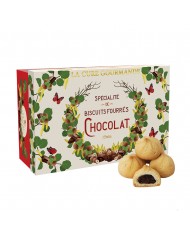 GE482- COFFRET DE BISCUITS FOURRES CHOCOLAT