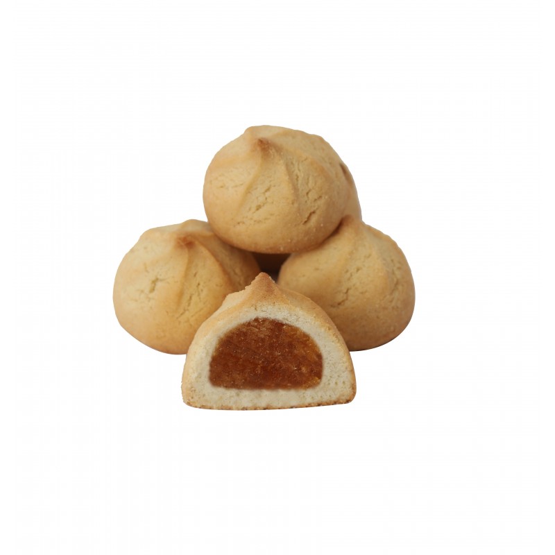 GV945 - BISCUIT GROS FOURRE ORANGE VRAC (1 KG)