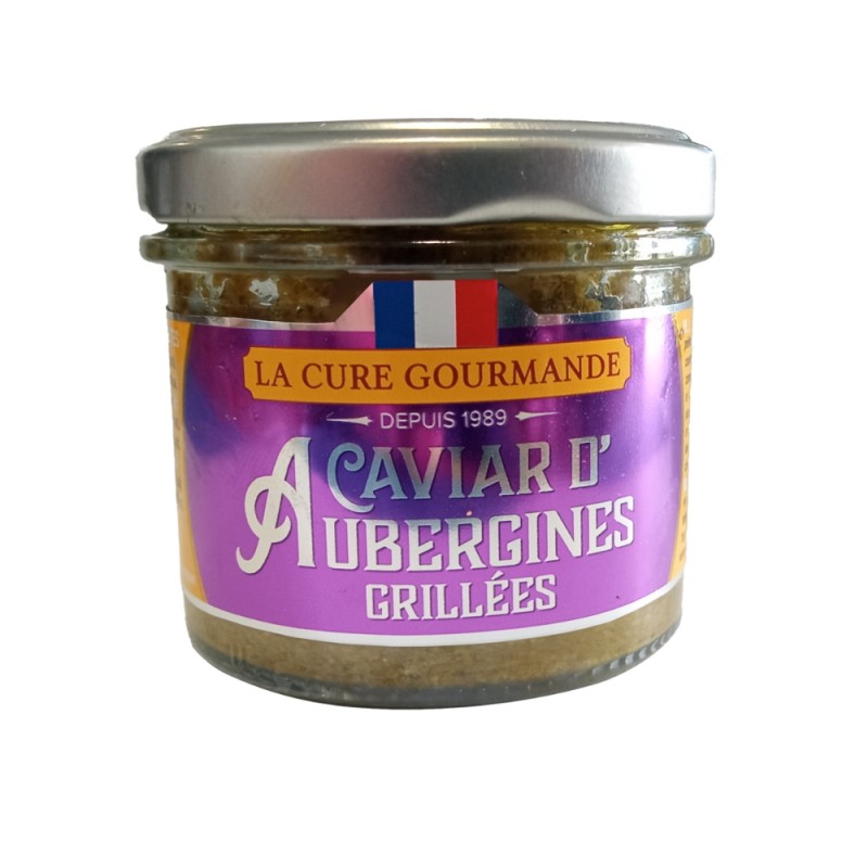 QE005 - CAVIAR D'AUBERGINES GRILLEES (x12)