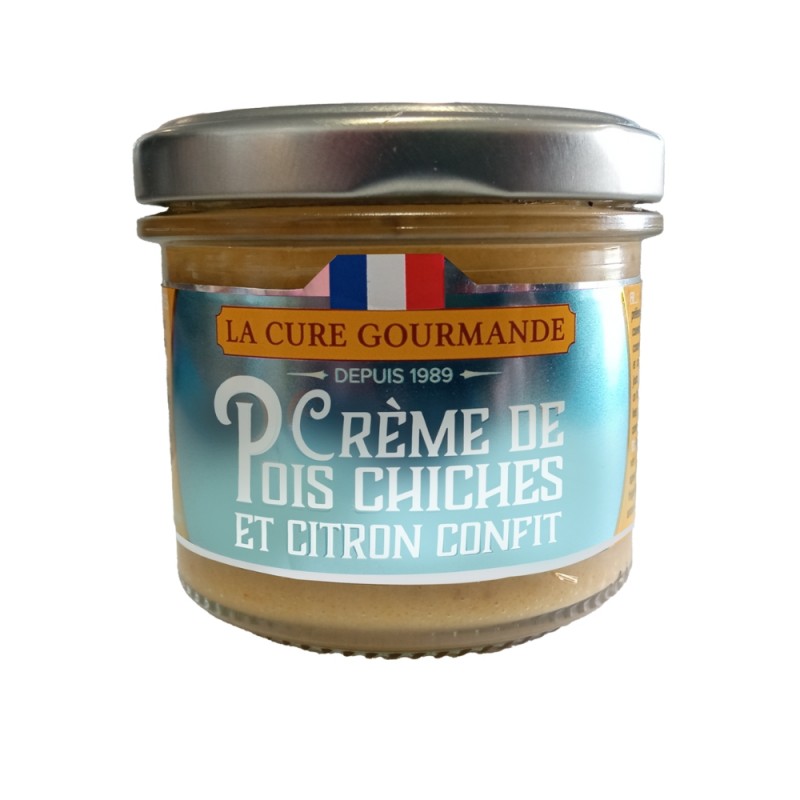 QE006 - CREME DE POIS CHICHES & CITRON CONFIT (x12)