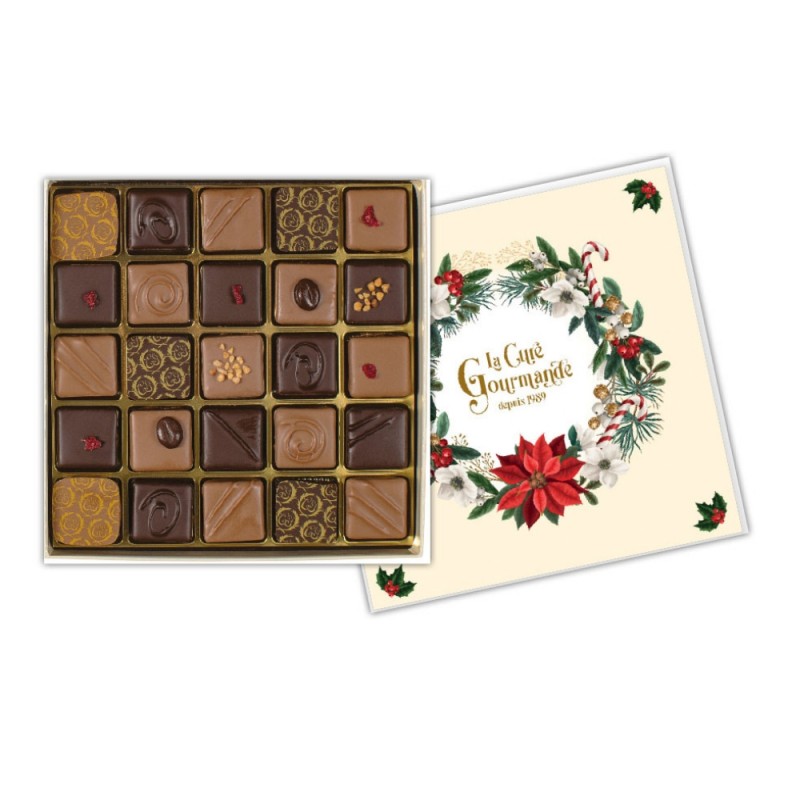 PE356 - COFFRET DE 25 CHOCOLATS ASSORTIS (x6)