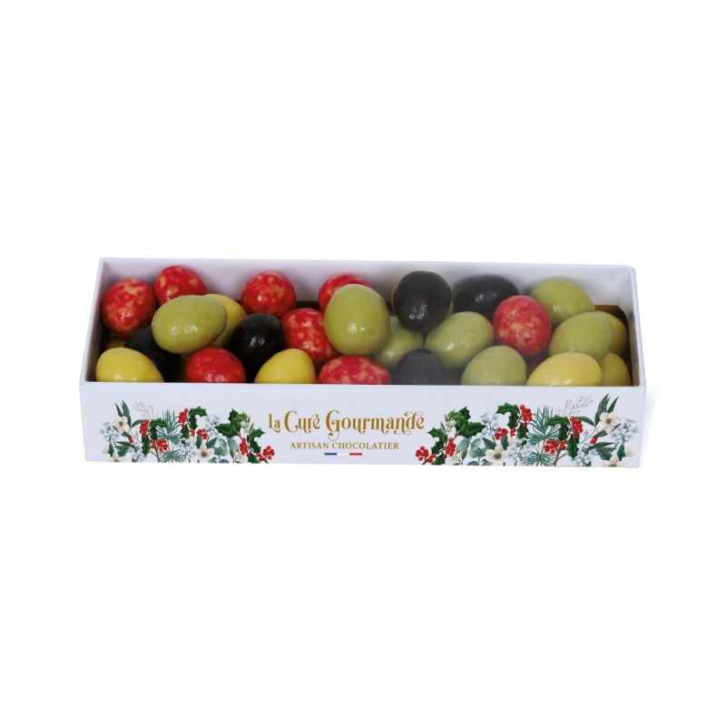 OE153 - ETUI D'OLIVES CHOCOLATEES