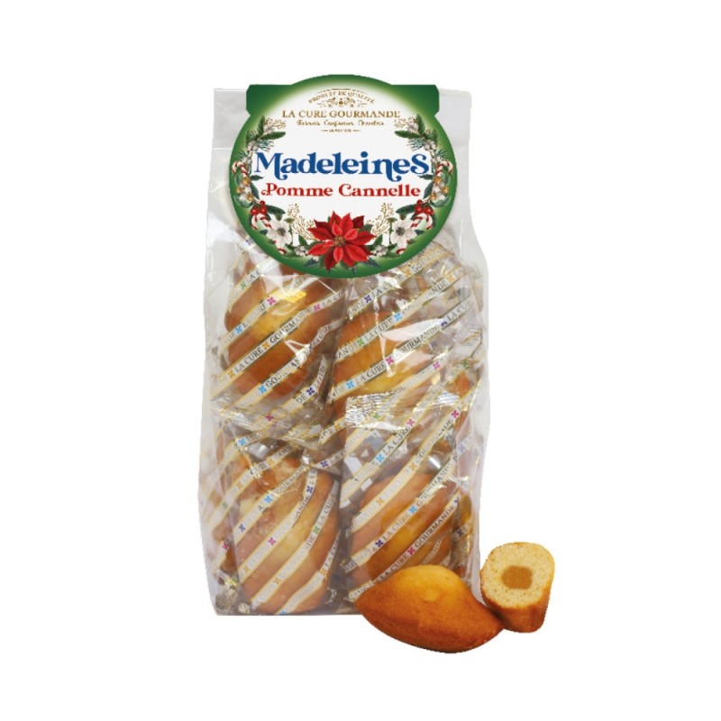 MVF154 - SACHET DE 10 MADELEINES POMME CANNELLE (x100)